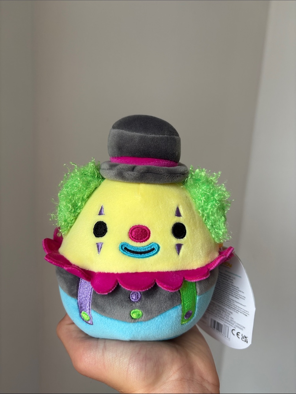 3/$20 | 2/$15 Squishmallows 5” Resul The Clown Plush BNWT
